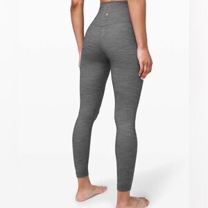 Lululemon Align Pant II 25" Mini Heathered herringbone